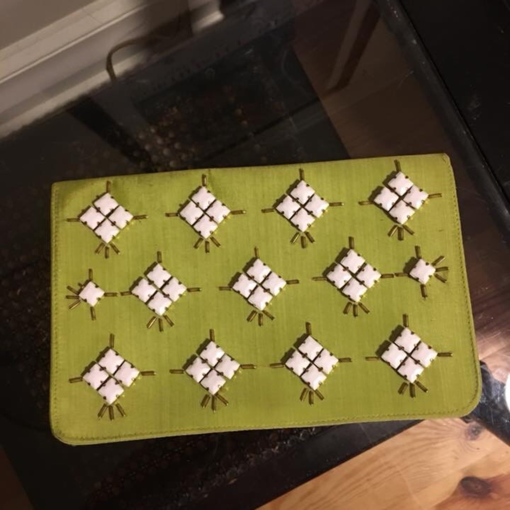 Shiraleah beaded clutch